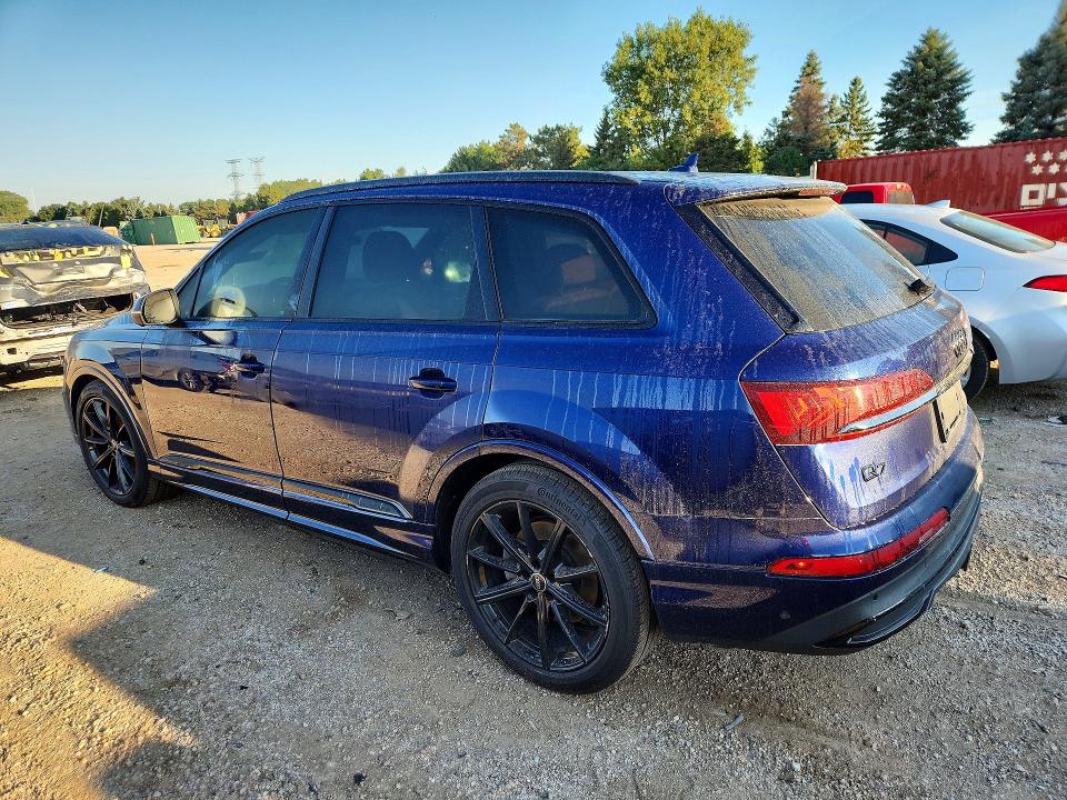 2021 Audi Q7 VIN WA1LXAF79MD023529 COPART salvage auction — MINOR DENT/SCRATCHES, Wi - Certificate Of Title (P), sold $16,500 on 2026-09-03 (photo 2)