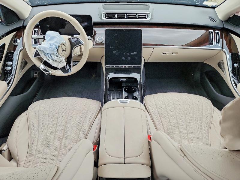 2025 Mercedes-benz S-klasse VIN W1K6G6DB4SA334491 COPART salvage auction — FRONT END, Salvage Title, sold $31,000 on 2026-09-29 (photo 8)
