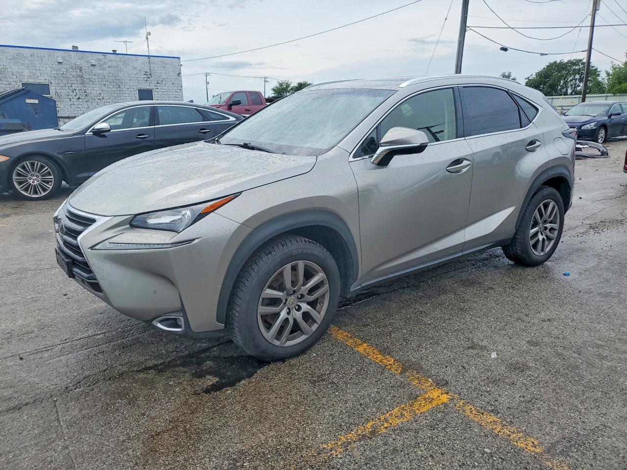 2015 Lexus NX 200t VIN JTJBARBZ5F2036136 — COPART salvage auction photo