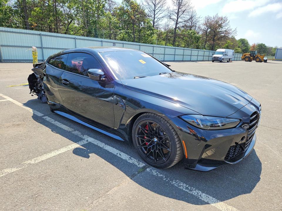2026 BMW M4 VIN WBS33HK09TCX32459 COPART salvage auction — REAR END, NY, sold $36,250 on 2026-10-14 (photo 4)