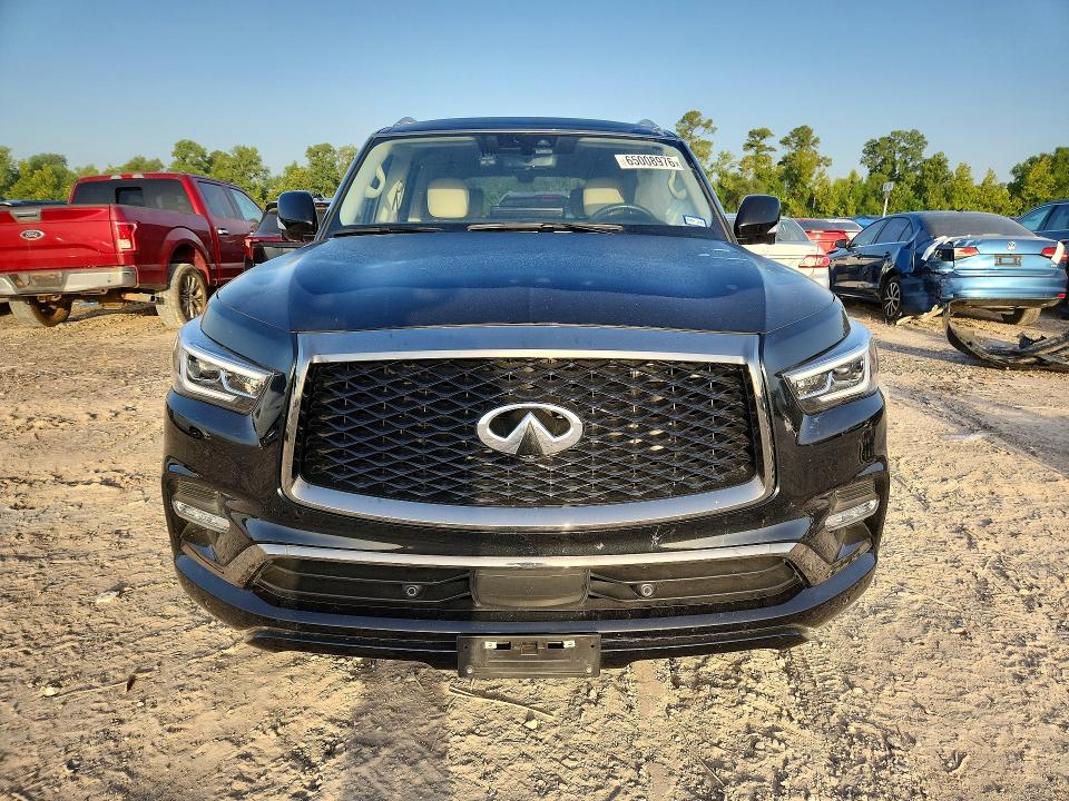 2024 Infiniti Qx80 VIN JN8AZ2AE6R9330528 COPART salvage auction — REAR END, Salvage Title, sold $23,000 on 2026-09-22 (photo 5)