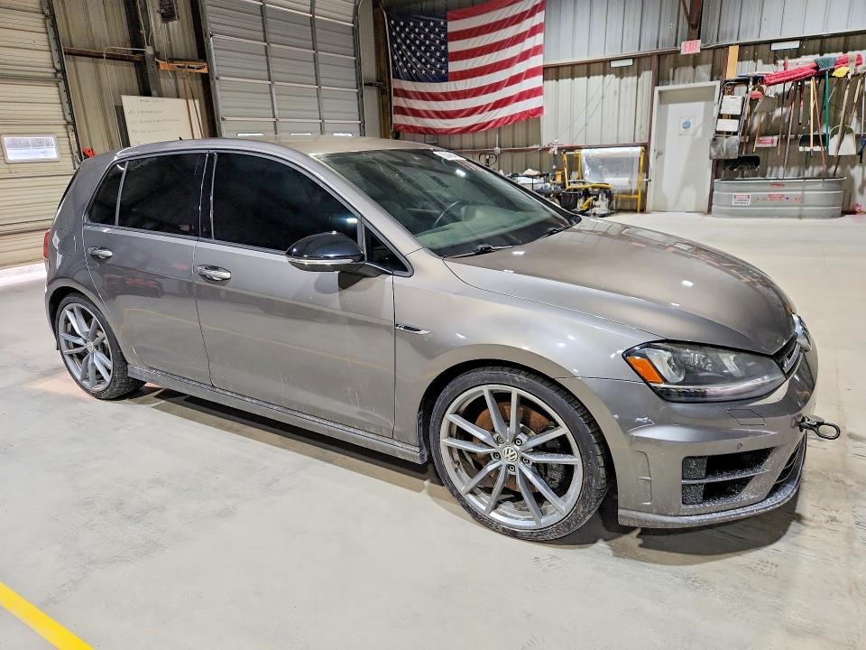 2017 Volkswagen Golf VIN WVWVF7AU5HW176954 COPART salvage auction — HAIL, MO - SALVAGE CERTIFICATE OF TITLE, sold $9,000 on 2026-08-24 (photo 4)