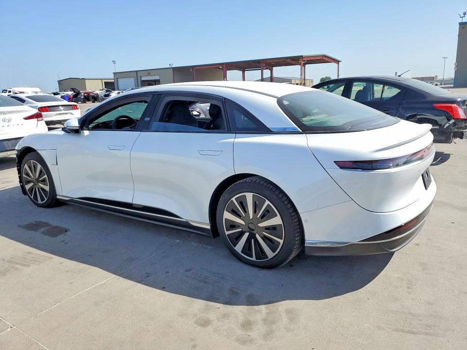 2023 Lucid Air VIN 50EA1TEA8PA004558 COPART salvage auction — FRONT END, Tx - Salvage Vehicle Title, sold $15,500 on 2026-08-24 (photo 2)