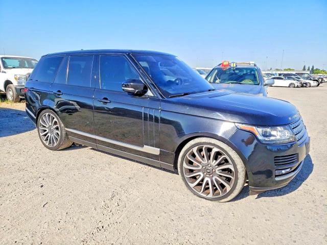 2016 Land rover RANGE ROVER VIN SALGS2EF0GA301396 COPART salvage auction — NORMAL WEAR, Salvage Title, sold $6,500 on 2026-09-01 (photo 4)