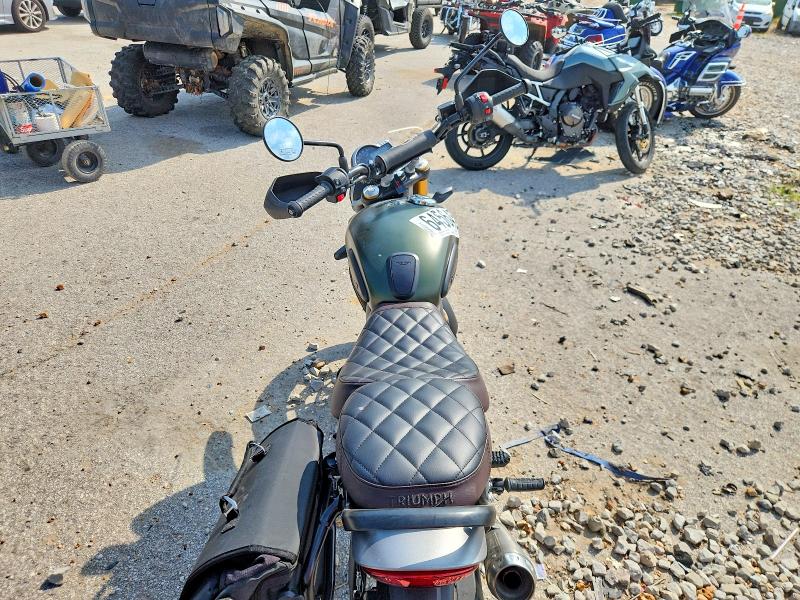 2025 Triumph motorcycle Scrambler VIN SMTT147Y7SNA29924 COPART salvage auction — FRONT END, MO - SALVAGE CERTIFICATE OF TITLE, sold $1,100 on 2026-09-03 (photo 6)