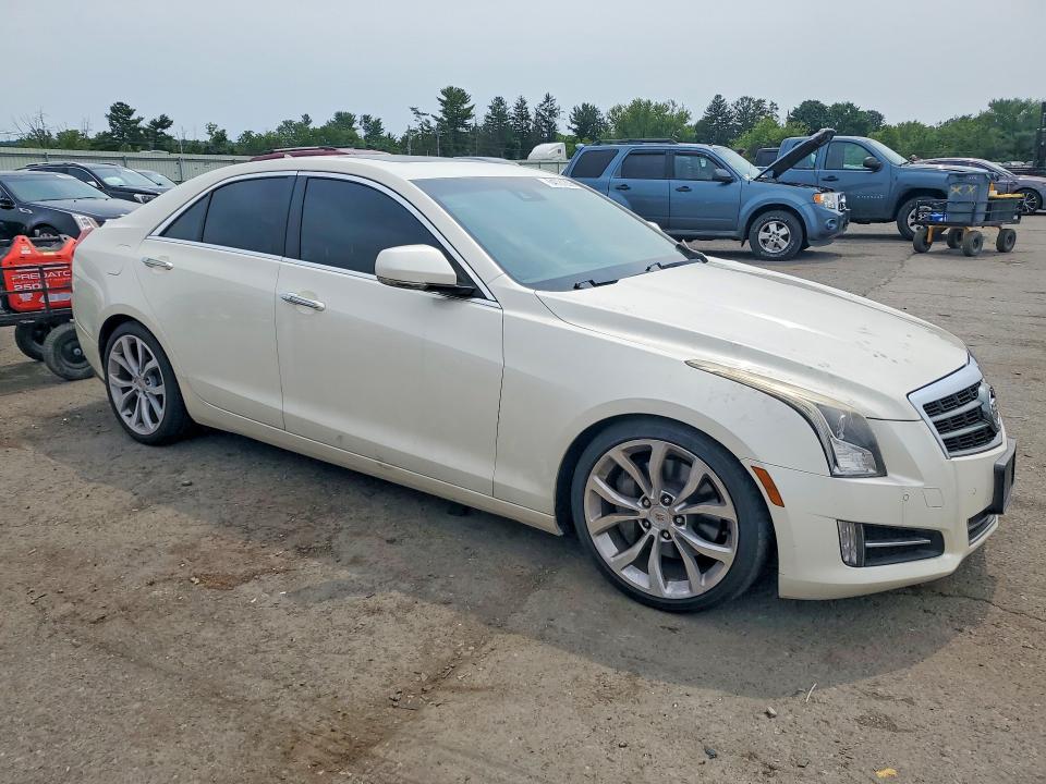 2013 Cadillac Ats VIN 1G6AL5SX4D0140919 COPART salvage auction — FRONT END, Salvage Title, sold $400 on 2026-08-25 (photo 4)