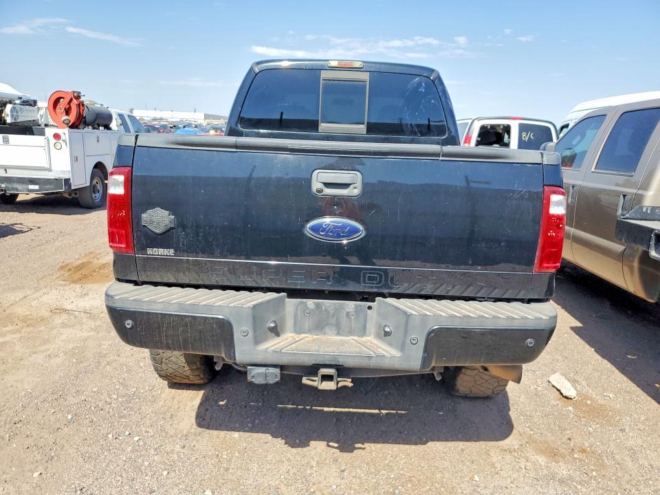 2010 Ford F350 VIN 1FTWW3BR6AEA59080 COPART salvage auction — MECHANICAL, Az - Certificate Of Title, sold $8,000 on 2026-10-01 (photo 6)