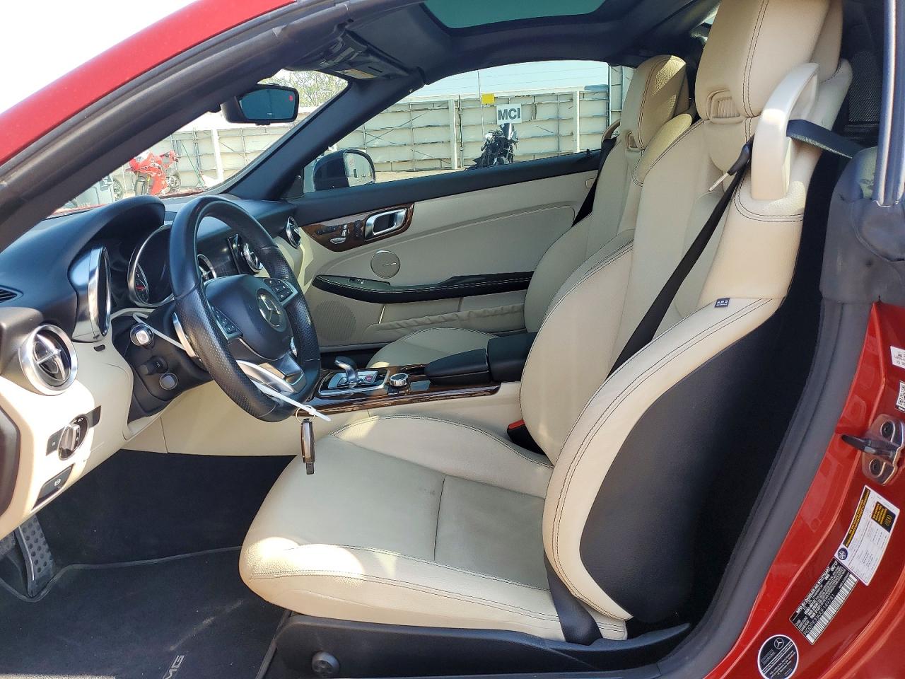 2018 Mercedes-Benz SLC-Class VIN WDDPK3JAXJF149781 COPART salvage auction — Minor Dent/Scratches, TX - CERTIFICATE OF TITLE, sold $8,700 on 2026-08-14 (photo 7)