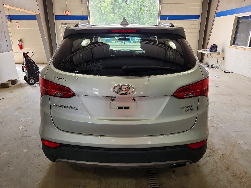 2014 Hyundai Santa fe VIN 5XYZUDLB8EG212971 COPART salvage auction — MECHANICAL, VA - CERTIFICATE OF TITLE, sold $2,088 on 2026-09-02 (photo 6)