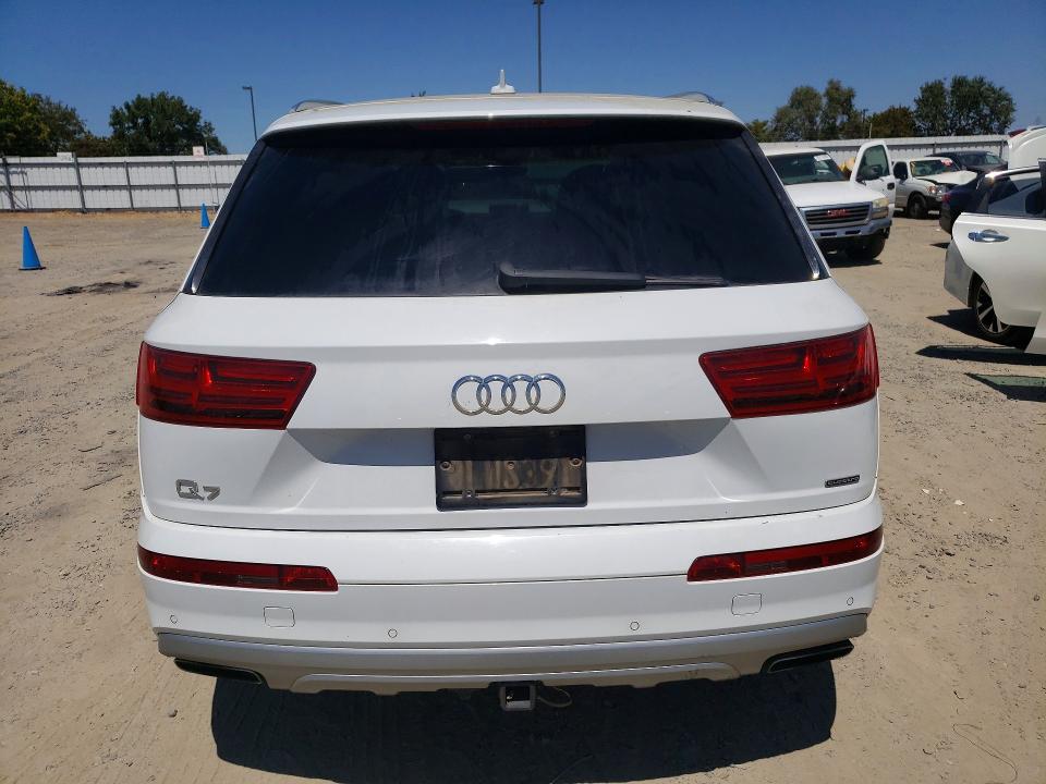 2019 Audi Q7 VIN WA1VAAF79KD032268 COPART salvage auction — FRONT END, Ca - Dis/Dlr/Exp Only Clean Title (P), sold $11,200 on 2026-08-25 (photo 6)