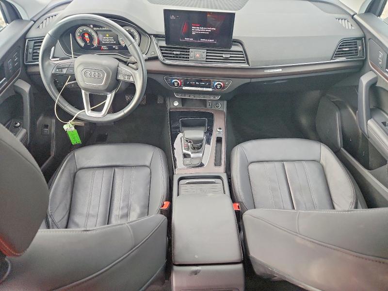 2021 Audi Q5 VIN WA1BAAFY5M2041074 COPART salvage auction — FRONT END, Fl - Certificate Of Destruction, sold $11,800 on 2026-08-25 (photo 8)