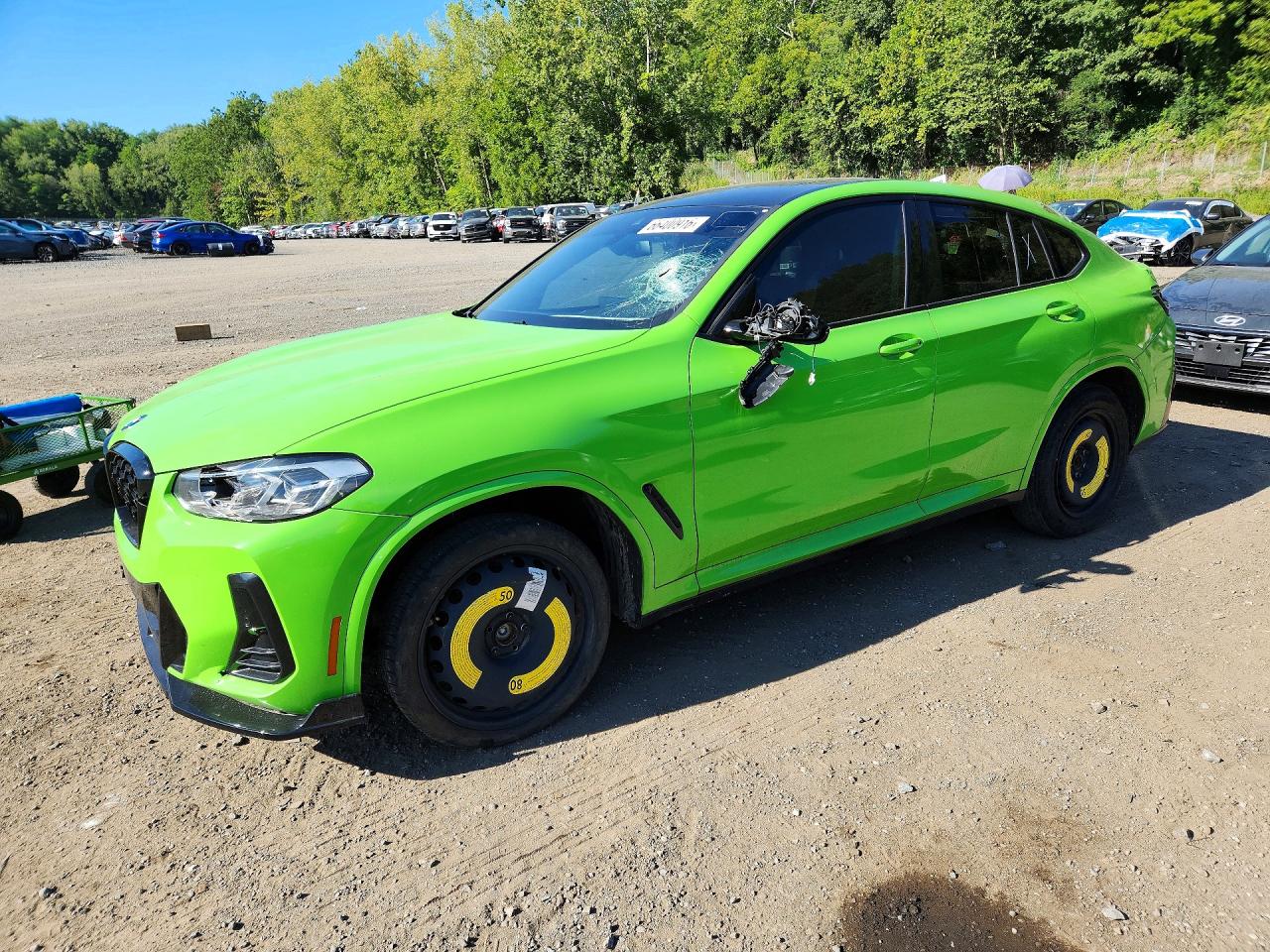 2022 BMW X4 VIN 5UX33DT06N9M07331 — COPART salvage auction photo