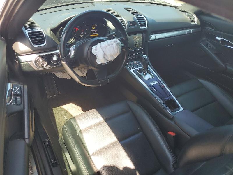 2015 Porsche Cayman VIN WP0AA2A84FK162003 COPART salvage auction — FRONT END, Ca - Salvage Certificate, sold $9,000 on 2026-09-29 (photo 8)