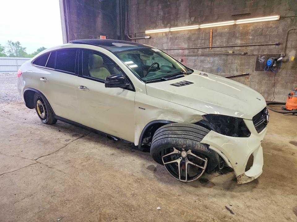 2016 Mercedes-benz Gle coupe VIN 4JGED6EB0GA015783 COPART salvage auction — FRONT END, Ny - Mv-907A Salvage Certificate, sold $11,100 on 2026-08-24 (photo 4)