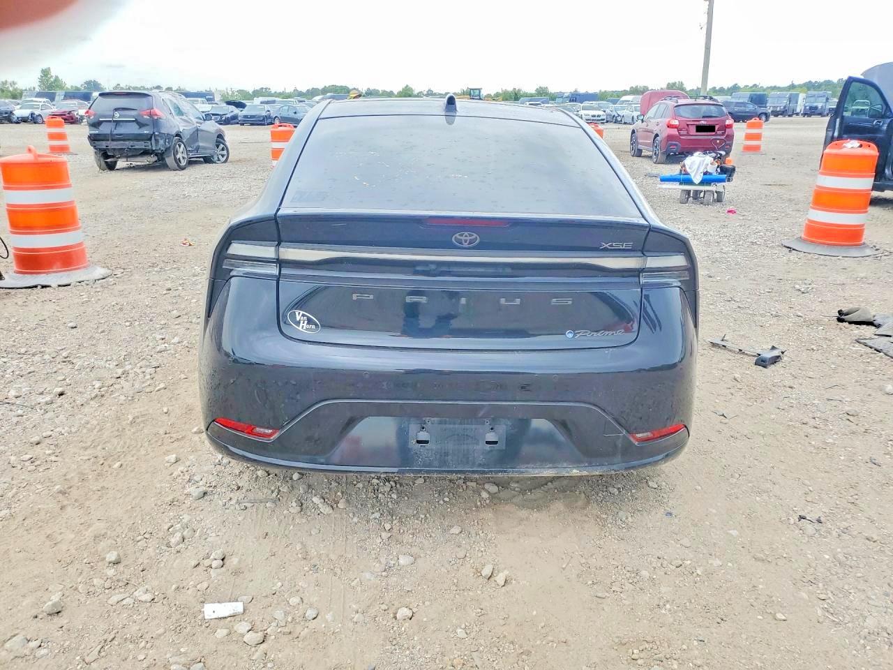 2024 Toyota Prius Prime VIN JTDACACU8R3013171 COPART salvage auction — Front End, TX - CERT OF TITLE-MANUFACTURER BUY, sold $23,500 on 2026-09-02 (photo 6)