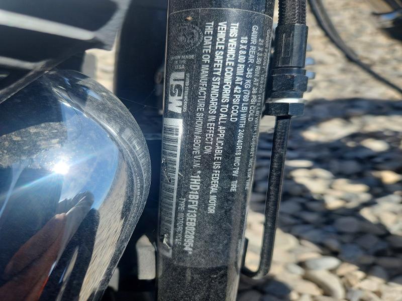 2014 Harley-davidson Breakout VIN 1HD1BFV13EB028954 COPART salvage auction — ALL OVER, Ut - Salvage Certificate, sold $3,550 on 2026-10-02 (photo 9)