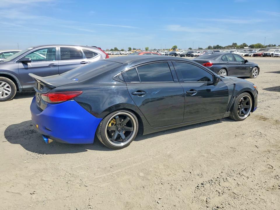 2016 Mazda 6 VIN JM1GJ1U57G1431012 COPART salvage auction — FRONT END, Nv - Dis/Dlr/Exp Only Clean Title (P), sold $2,100 on 2026-09-03 (photo 3)