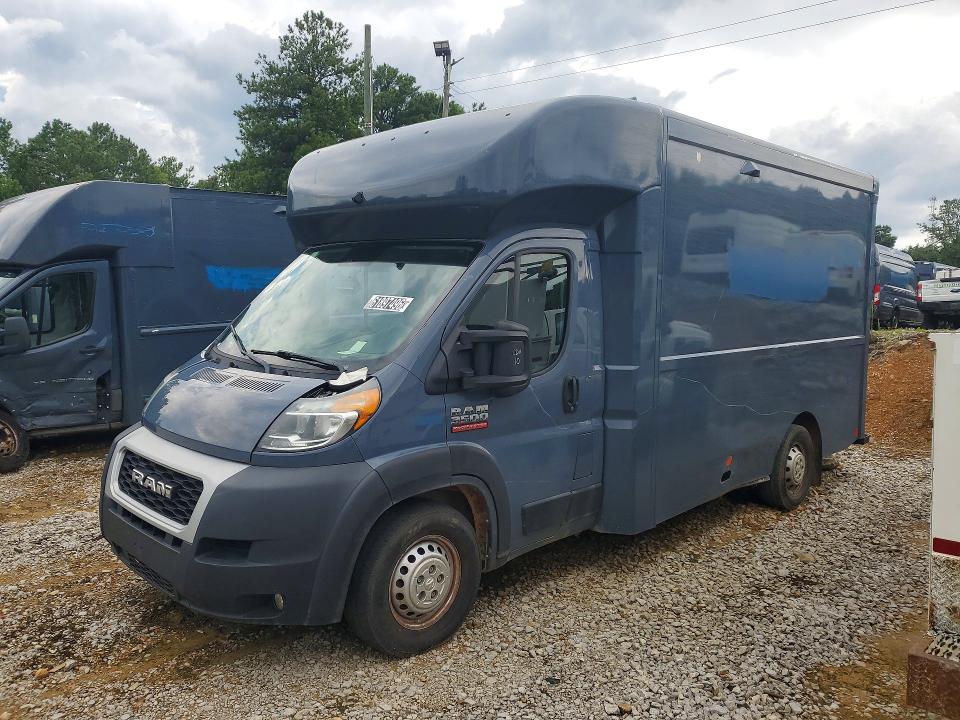 2022 Ram Promaster 3500 VIN 3C7WRVMG2NE126057 COPART salvage auction — MECHANICAL, AL - CERTIFICATE OF TITLE, sold $7,400 on 2026-08-20 (photo 1)
