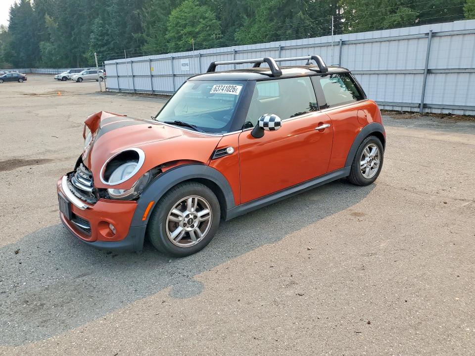 2013 Mini Cooper VIN WMWSU3C50DT370954 COPART salvage auction — FRONT END, Wa - Bill Of Sale, sold $325 on 2026-08-24 (photo 1)