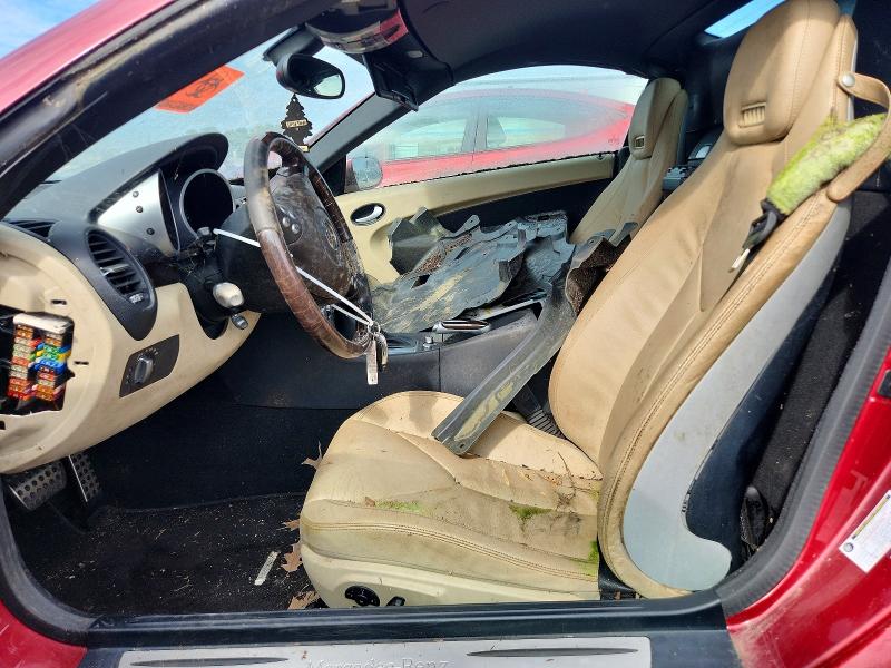 2008 Mercedes-benz Slk-class VIN WDBWK54F58F187369 COPART salvage auction — FRONT END, CT - CERTIFICATE OF TITLE, sold $475 on 2026-08-11 (photo 7)
