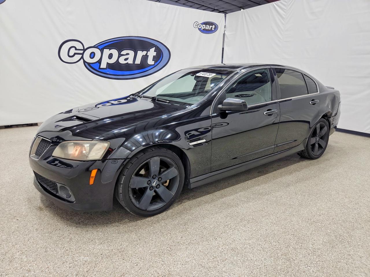 2008 Pontiac G8 VIN 6G2EC57Y68L137841 — COPART salvage auction photo