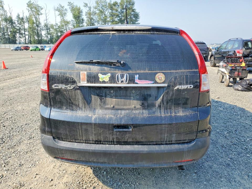 2012 Honda Cr-v VIN 2HKRM4H31CH605380 COPART salvage auction — ROOF, Wa - Bill Of Sale, sold $3,500 on 2026-09-02 (photo 6)