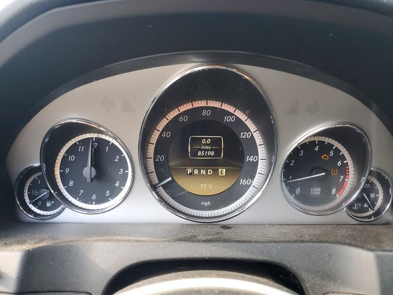 2012 Mercedes-benz VIN WDDKJ5KBXCF162243 COPART salvage auction — REAR END, CA - DIS/DLR/EXP ONLY CLEAN TITLE, sold $1,500 on 2026-08-19 (photo 9)