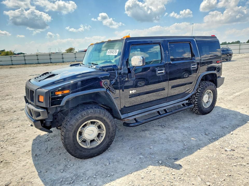 2003 Hummer H2 VIN 5GRGN23U23H123264 COPART salvage auction — MECHANICAL, MT - CERTIFICATE OF TITLE, sold $825 on 2026-09-14 (photo 1)
