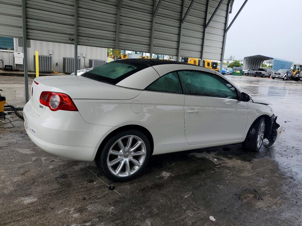 2010 Volkswagen Eos VIN WVWFA7AH7AV011795 COPART salvage auction — FRONT END, Fl - Cert Of Title Slvg Rebuildable, sold $1,200 on 2026-08-17 (photo 3)