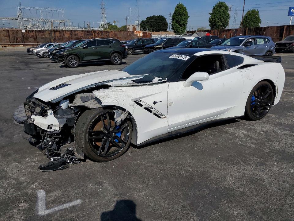 2019 Chevrolet Corvette VIN 1G1YD2D70K5108062 — COPART salvage auction photo