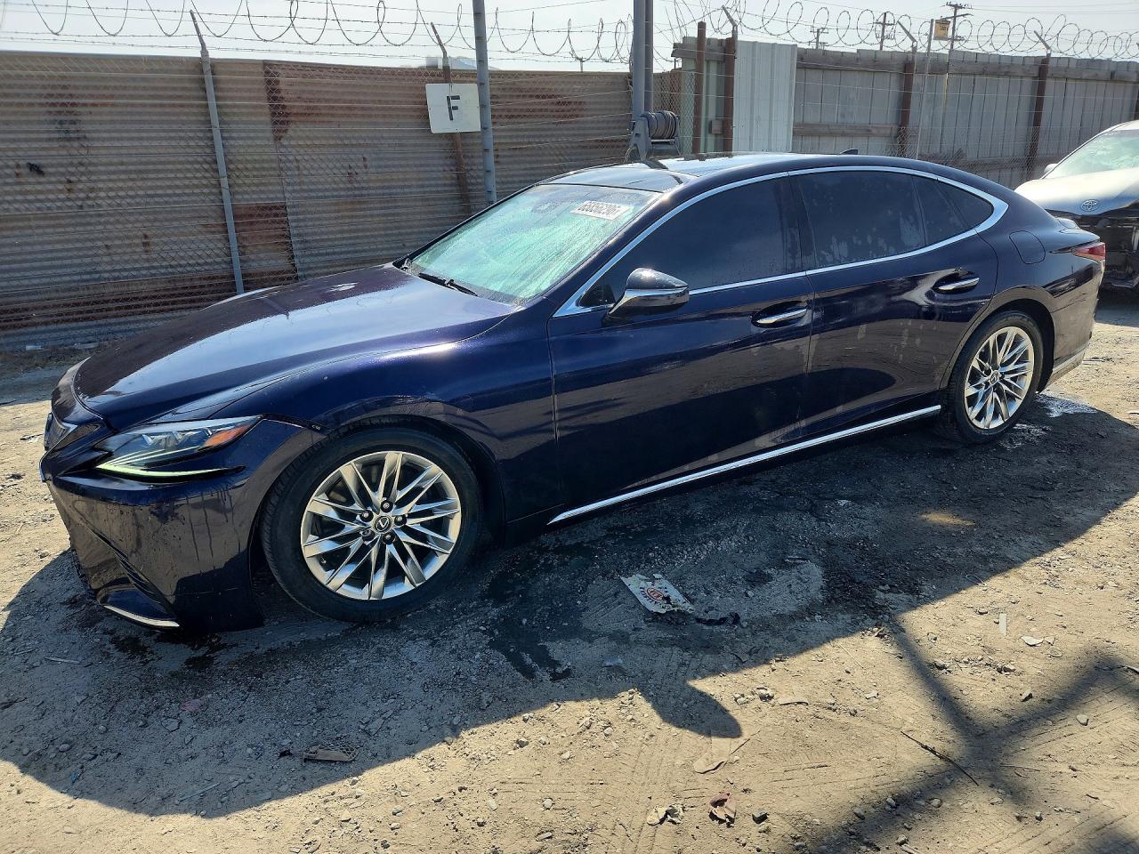 2020 Lexus LS 500 VIN JTHD51FF5L5011313 — COPART salvage auction photo