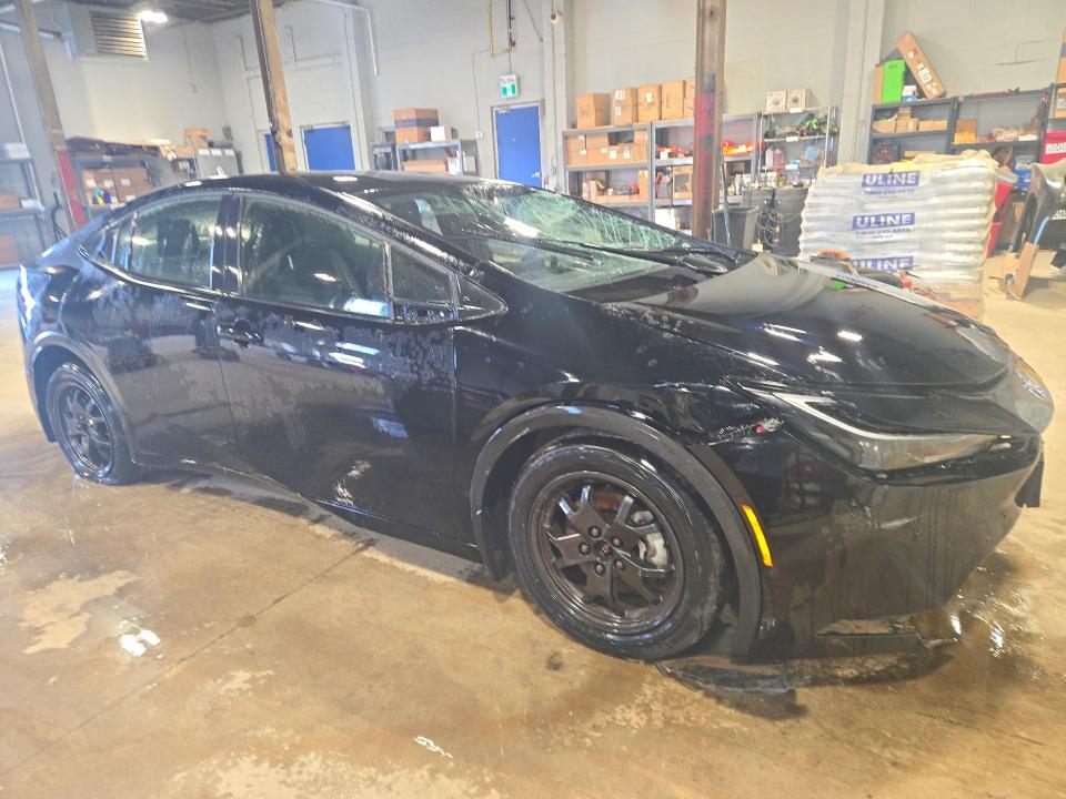 2025 Toyota Prius plug-in VIN JTDACACU8S3047164 COPART salvage auction — FRONT END, On - Permit Salvage (P), sold $7,200 on 2026-08-19 (photo 4)