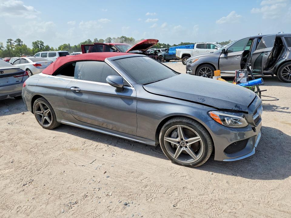 2018 Mercedes-benz C-klasse VIN WDDWK4KBXJF620272 COPART salvage auction — MINOR DENT/SCRATCHES, Nj - Cert Of Title-Salvage, sold $3,850 on 2026-08-11 (photo 4)