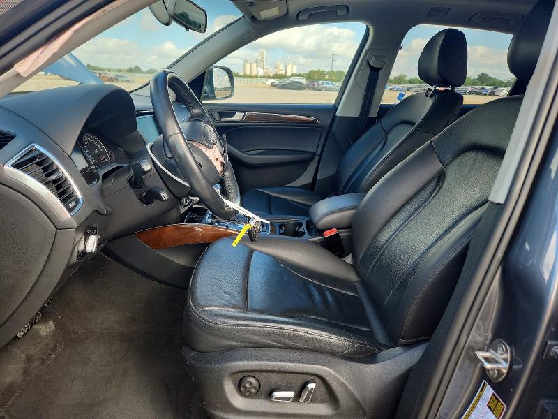 2017 Audi Q5 VIN WA1C2AFP5HA067517 COPART salvage auction — FRONT END, TX - CERT OF TITLE-REBUILT SALVAGE, sold $1,650 on 2026-08-22 (photo 7)