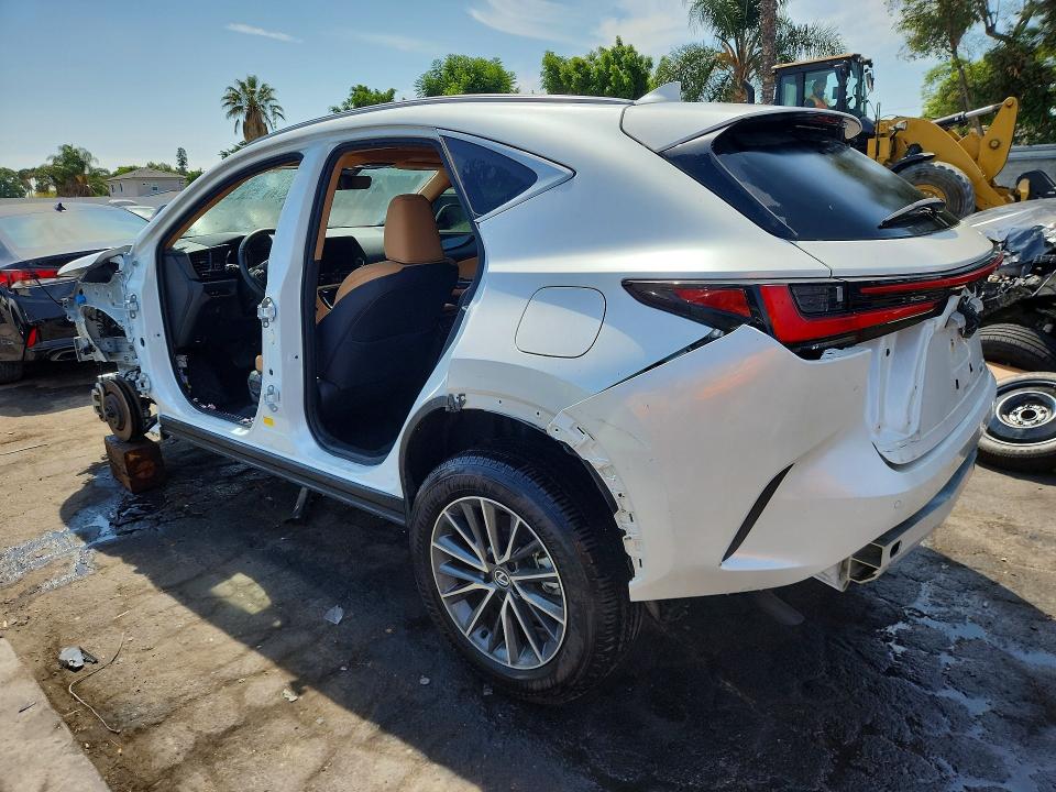 2025 Lexus Nx 250 VIN JTJADCAZ6S2017798 COPART salvage auction — STRIPPED, Ca - Salvage Certificate, sold $10,500 on 2026-09-10 (photo 2)