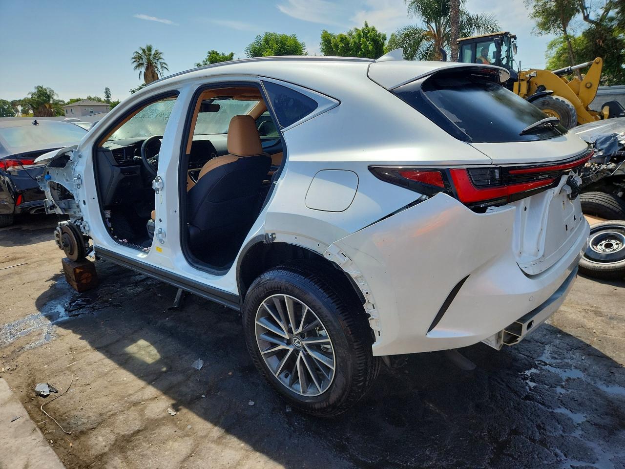 2025 Lexus Nx 250 VIN JTJADCAZ6S2017798 COPART salvage auction — Stripped, CA - SALVAGE CERTIFICATE, sold $9,500 on 2026-09-03 (photo 2)