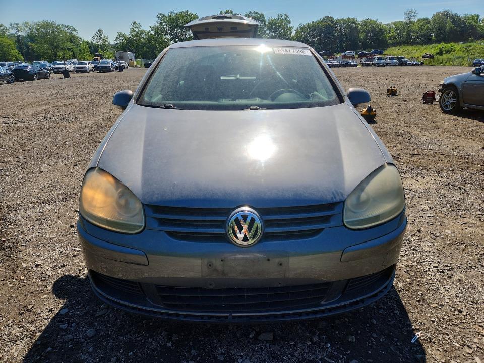 2008 Volkswagen Rabbit VIN WVWDA71K18W122799 COPART salvage auction — SIDE, NY - MV-907A SALVAGE CERTIFICATE, sold $350 on 2026-08-13 (photo 5)