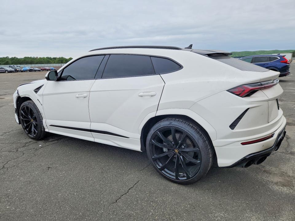 2021 Lamborghini Urus VIN ZPBUA1ZL9MLA12176 COPART salvage auction — FRONT END, Ny - Mv-907A Salvage Certificate, sold $86,000 on 2026-09-02 (photo 2)