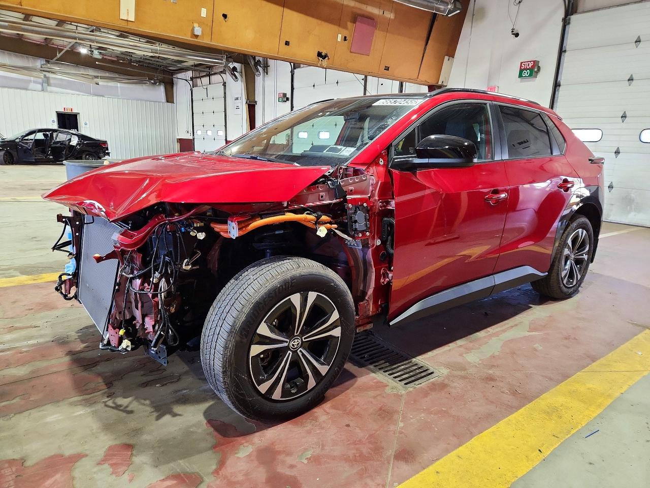2025 Toyota BZ4X VIN JTMABACA3SA096678 — COPART salvage auction photo