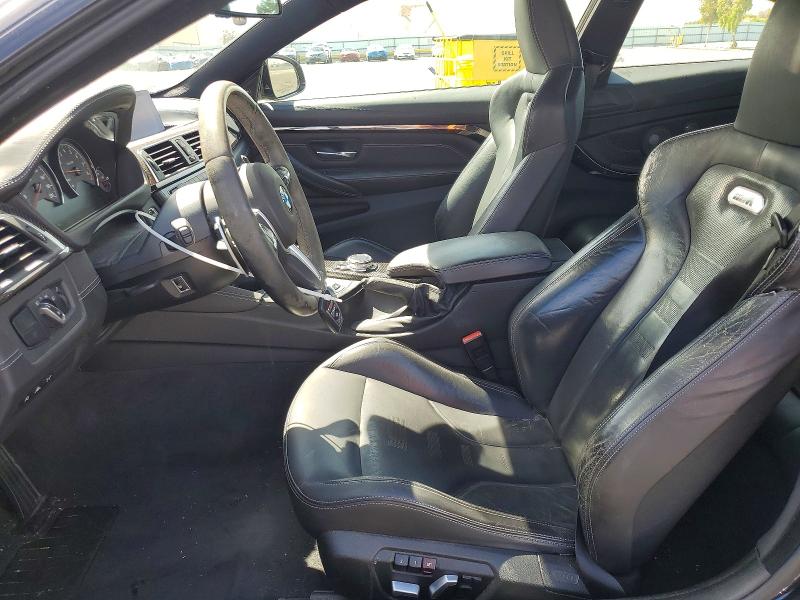2016 BMW M4 VIN WBS3R9C5XGK337958 COPART salvage auction — SIDE, CA - SALVAGE CERTIFICATE, sold $19,700 on 2026-08-24 (photo 7)