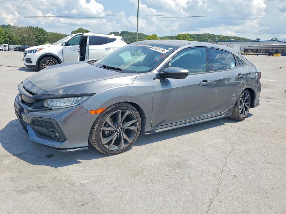 2018 Honda Civic VIN SHHFK7H99JU216544 — COPART salvage auction photo