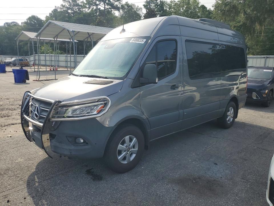 2023 Mercedes-benz Sprinter VIN W1Z4NFHY9PT121996 COPART salvage auction — FRONT END, GA - CERT OF TITLE-SALVAGE, sold $30,500 on 2026-09-30 (photo 1)