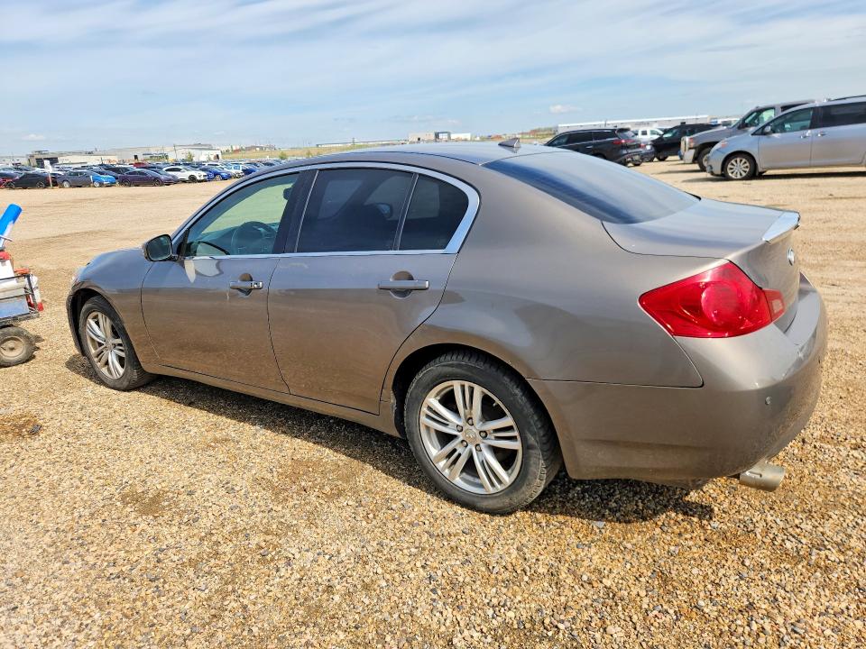 2012 Infiniti G VIN JN1CV6AR3CM681172 COPART salvage auction — FRONT END, Ab - Bos - Rebuilt, sold $1,400 on 2026-09-03 (photo 2)