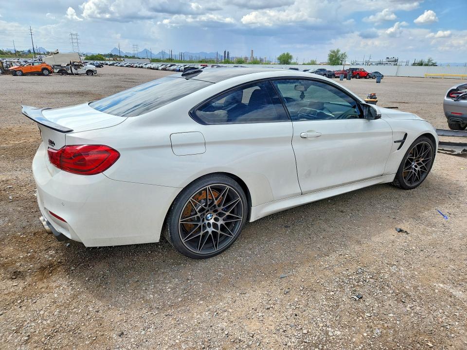 2019 BMW M4 VIN WBS4Y9C55KAH82908 COPART salvage auction — UNDERCARRIAGE, Az - Cert Of Title - Salvage, sold $22,300 on 2026-08-21 (photo 3)