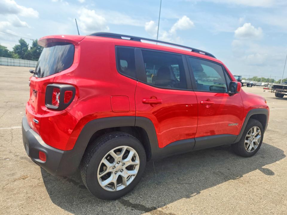 2018 Jeep Renegade VIN ZACCJBBB5JPH12715 COPART salvage auction — FRONT END, Oh - Cert Of Title-Salvage, sold $3,050 on 2026-08-14 (photo 3)