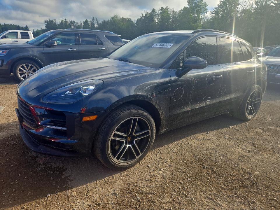 2019 Porsche Macan VIN WP1AB2A52KLB34092 — COPART salvage auction photo