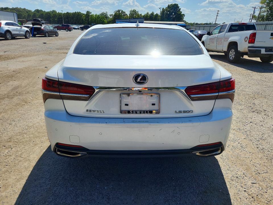 2018 Lexus Ls VIN JTHB51FF5J5006262 COPART salvage auction — FRONT END, TX - SALVAGE VEHICLE TITLE (P), sold $14,300 on 2026-10-01 (photo 6)