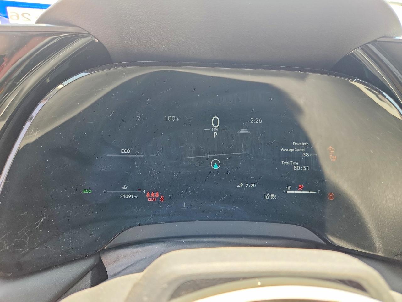 2025 Lexus Rx VIN 2T2BAMBA7SC052653 COPART salvage auction — Front End, TX - SALVAGE VEHICLE TITLE, sold $28,500 on 2026-09-01 (photo 9)