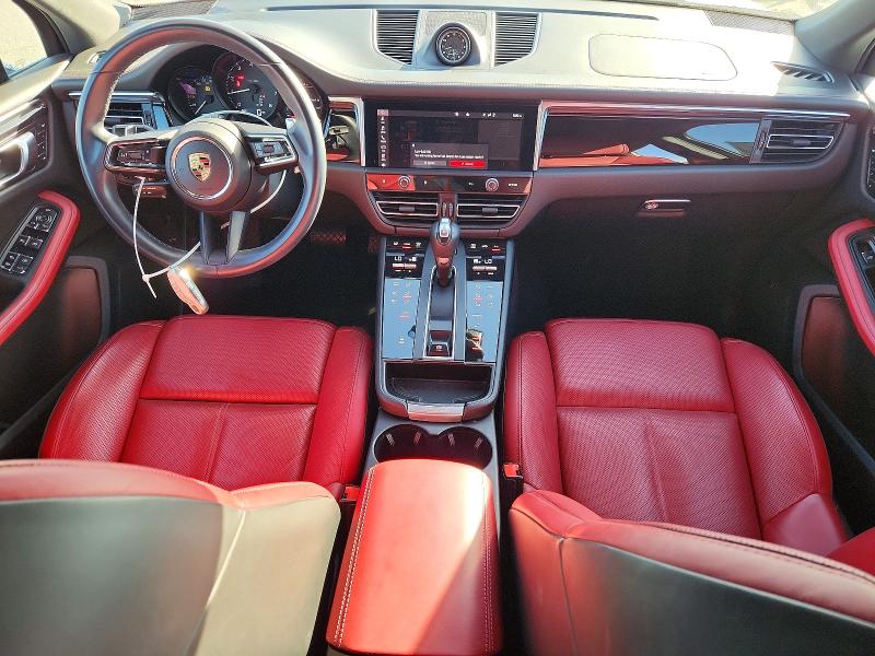 2022 Porsche Macan VIN WP1AA2A57NLB11883 COPART salvage auction — FRONT END, Ca - Salvage Certificate, sold $28,000 on 2026-09-17 (photo 8)