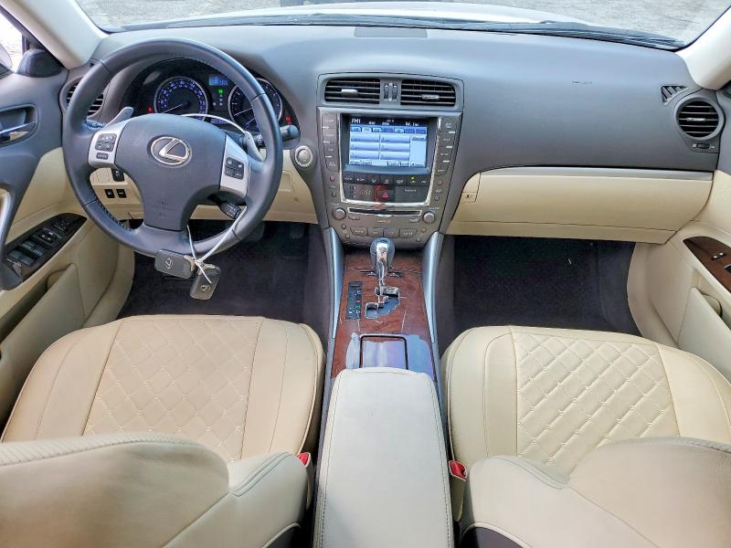 2012 Lexus Is VIN JTHBF5C26C5170158 COPART salvage auction — FRONT END, Nv - Salvage Title, sold $2,850 on 2026-08-29 (photo 8)